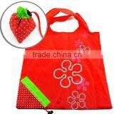 Reusable Shopping Tote Bag - Folded Into a Strawberry thumbnail-3