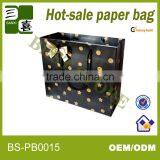 2014 Newest Eco-friendly Coated Paper Shopping Bag for Shoes and Clothes With Matt Lamination