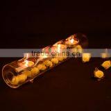 Unique Design, Tubular Glass Candle Holder, Home Decoration, Elegant Noble Candle Holder thumbnail-5