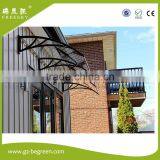 Plastic Retractable Awning Aluminium Canopy for Front Door Window Cover Rain Shelter thumbnail-4