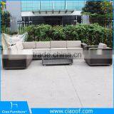 China Supplier Rattan Sofa Sectional Garden Furniture Outdoor thumbnail-2