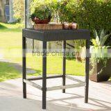 All-Weather Wicker Bar Height Dining Set for 4 Seats thumbnail-2