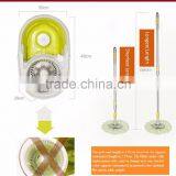 Vivinature Retractable Pole Rolling Spin Mop Two Wheels 360 Magic Two Mop Heads With Power Saving System thumbnail-3