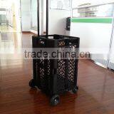 Plastic and Metal Folding Shopping Carts With Wheels Folding Carts thumbnail-5