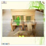 Wholesale Lifestyle Courtyard Weaving Door Wood Bird Nest House thumbnail-3