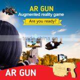 2017 New Arrival AR Gun Mobile Games Control Gun, AR Reality Experience Bluetooth Game Controller Wooden Gun For IOS/Android thumbnail-1