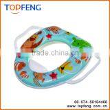 Easy Clean Soft Potty Seat With Handle/ Children Toilet Seat thumbnail-3