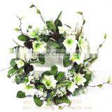 SJ80012018 Holiday Lux Wreathes/plastic Wreath/flower Wreathes With Leaf thumbnail-1