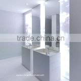 New design bathroom standing washing vanity with cabinets