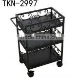 Portable Manicure Furniture Cabinet With Movable Stool Inside for Nail Salon TKN-2997 thumbnail-2