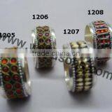 HAND CASTED ANTIQUE FINISH NAPKIN RING thumbnail-2