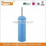 Blue Colored Metal Toilet Brush and Holder thumbnail-5