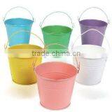 Assorted Color Decorative Metal Iron Flower Pot Hanging Balcony Garden Planter thumbnail-3