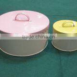 Set of 2 Metal Cake Bin thumbnail-3