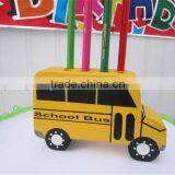 Hot Sell Wooden Cupcake Pencil Holder Crayon Holder Office Made in China thumbnail-1