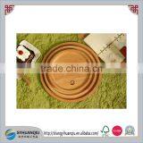 Europe Regional Feature and Nautical Style Round Wooden Serving Tray CN thumbnail-5