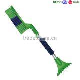 aluminum handle snow brush with foam grip