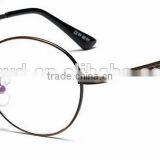 New 2016 Vintage Metal Frame Flat Lens Korean Glass Frame for Men and Women Can Match Myopia thumbnail-2