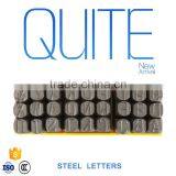 Steel Number and Letter Punch Set Hot Sale Letter Number Punch