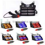 2016 New Bars 12V 18 LED Emergency Vehicle Car Windshield Strobe Light thumbnail-1