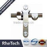 Aluminum Stainlsee Steel 304 Sliding Door Roller And Track Anti Jump Wooden Door Stop Hardware thumbnail-1