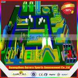 Customized Giant Commercial Amusement Park , Outdoor Inflatable Park Cheap on Sale