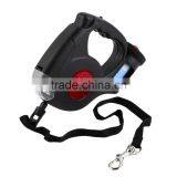 4.5M Automatic Dog Lead Retractable Dog Leash Pet Traction Rope Chain Harness Dog Collar Pet Products 3 LED Lights Garbage Bag thumbnail-6