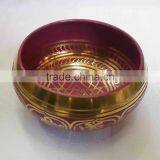 Best Selling Symbolic Colored Tibetan Meditation Healing Singing Bowl thumbnail-1