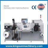 FB320 Automatic Adhesive Labels Inspecting Machine With BST System