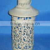 Antique Indoor Outdoor Cylinder Candle Cheapest Home Garden Metal Home Decor Lanterns thumbnail-5