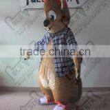 Cartoon Red Hat Squirrel Mascot Costume Leisure Style Squirrel Costumes thumbnail-3
