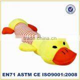 ICTI Factory Wholesale Soft Squeaky Yellow Duck Pet Toy Oem thumbnail-2
