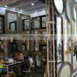 Wood Framed Wonderful Antique Rectangle Bevelled Wall Mirror