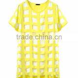 Hot Selling Women's Clothing Garment Apparel Direct Factory OEM/ODM Manufacturing Short Sleeve Korea Fashion Blouse thumbnail-5