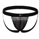 Custom Men's Sey Underwear Translucent Triangle Pants Mesh Jock Straps Elastic U Conve Comfortsoft Nylon Underwear for Gay Men thumbnail-2