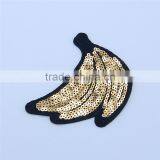 Popular Fruit Embroidery Patch/flower Reversible Sequin Design Embroidery Patch thumbnail-2