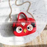 Summer Cartoon Single Shoulder Bags for Girls Red Cute Hand Carry Bag thumbnail-2