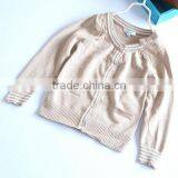 Chic Pockets Button-down Girls Baby Knitted Cardigan thumbnail-2