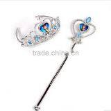 Frozen Princess Queen Crown and Wand Set thumbnail-1
