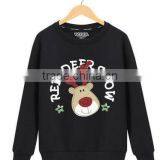 New Designs for Round Neck Sweatshirt of Christmas Style Cheaper Customized thumbnail-2