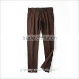 OEM Fashion Style Khaki Men Pants 100% Cotton Twill Slim Chinos Pants Men thumbnail-2