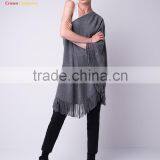 Women Fashion Knit Poncho Wool Poncho Wholesale thumbnail-3
