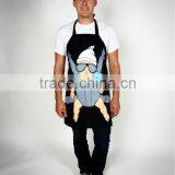 Printed Cotton Kitchen Apron thumbnail-1