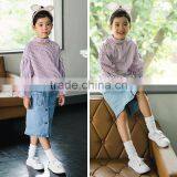 S17594A 2017 New Autumn Children's Cotton Blouses Kids Striped Tops thumbnail-4