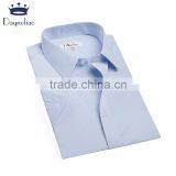 Daynoliao Latest Design Twill Cotton White Short Sleeve Cotton Men Shirt thumbnail-3