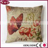 Printed Plane Design Digtal Natural Linen Car Seat Cushion Cover thumbnail-3