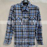 Classic Good Quality Plaid Pattern Long Sleeve Two Pocket Fashion Boy's Shirt thumbnail-2