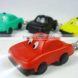 Car Shaped LED Light Keychain Promotion Gift Printing Logo thumbnail-1
