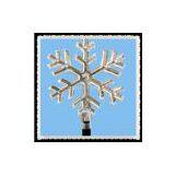 Horizontal Bar Snowflake Modeling Lamp, Solar Christmas Modelling Lamp thumbnail-1