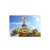 Amusement Equipment Kid Rides Electric Roatary Aircraft Moon Trip